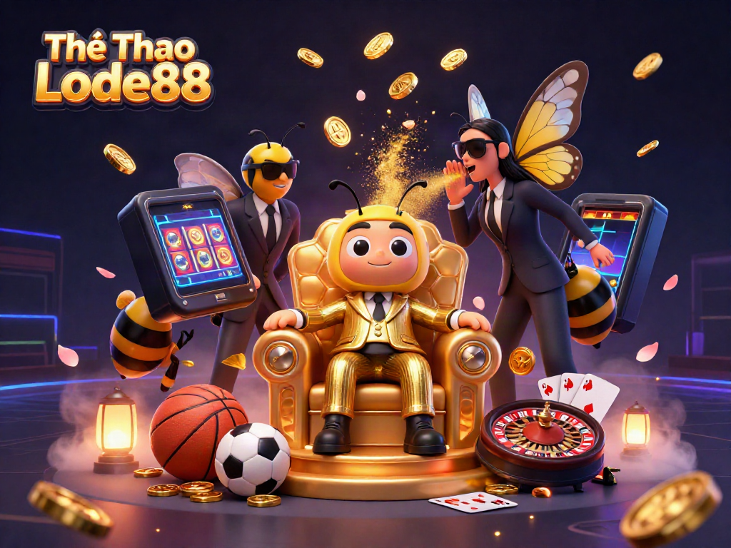 Experience thrilling bets with Thể Thao Lode88 featuring vibrant gaming elements and dynamic character interactions.