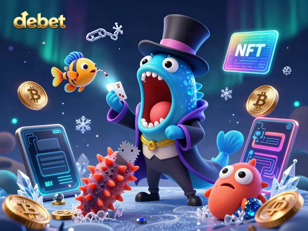 Experience thrilling gambling at debet with vibrant underwater magic and surprising characters.