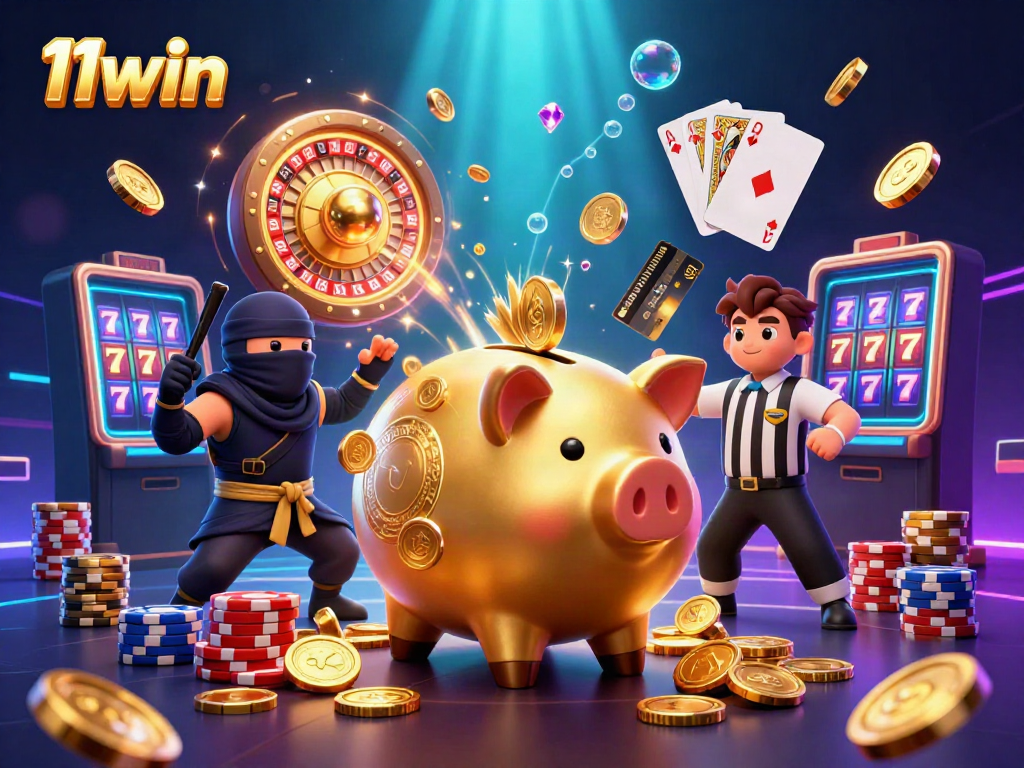 Experience thrilling gameplay at 11win with vibrant casino action featuring dynamic characters and elements.
